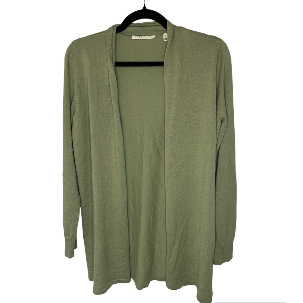 Cyrus Olive Green Cardigan Medium